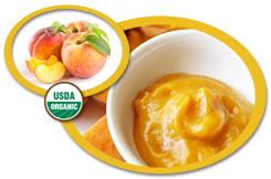 Organic Peach Puree USA | Organic Peach Puree Concentrate USA