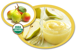 Organic Pear Puree USA | Organic Pear Puree Concentrate USA